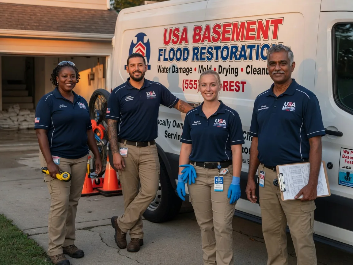 Basement Flood Cleanup company in Trenton, TX