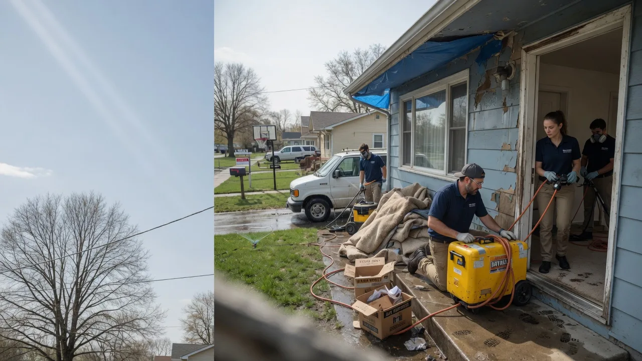 Basement Flood Cleanup in Trenton, TX near me